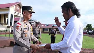 Polres Kapuas Hulu menggelar Upacara PTDH dan Pemberian Penghargaan kepada Personel yang berprestasi [upl. by Norab]