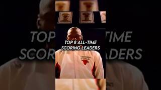 Top 8 alltime scoring leaders shorts nba michaeljordan lebronjames scoring viral [upl. by Nywroc644]