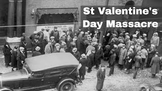 14th February 1929 St Valentines Day Massacre of seven men connected to Chicagos North Side Gang [upl. by Polik]