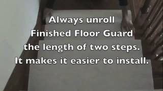 Stair Tread 100 Day Protection During Construction or Remodeling [upl. by Beasley894]