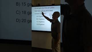 ASVAB Arithmetic Reasoning Problem on Mileage math [upl. by Chiquita350]