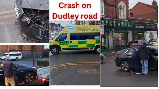 ACCIDENT ON DUDLEY ROAD BIRMINGHAM [upl. by Halette709]