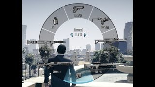 Gtav Ambience – Weapon Switch Wheel [upl. by Naicad]