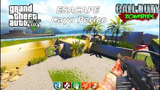 ESACAPE Cayo Perico Black Ops III Custom Zombies [upl. by Drahnreb]