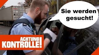 Ausweis schlägt an ⚠️ Gesuchter Mann in VERKEHRSKONTROLLE 12 Kabel Eins  Achtung Kontrolle [upl. by Maiah]