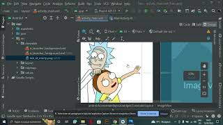 Tutoriel ImageView dans Android Studio  Comment ajouter des images Android Studio androidstudio [upl. by Intyrb323]