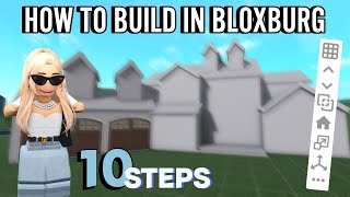 HOW TO BUILD IN BLOXBURG [upl. by Colton971]