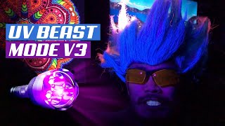 UV BEAST V3 385nm UV Flash Light Review  BRIGHT [upl. by Bruce335]