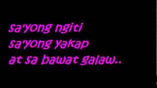 yeng constantino tao lang ako with lyricswmv [upl. by Ttessil]