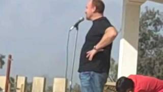 Louis CK USO blog FOB Normandy pt 2 [upl. by Ynnub661]