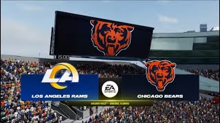 Madden NFL 24  Los Angeles Rams 03 Vs Chicago Bears 21 PS5 Week 4 Madden 25 Rosters [upl. by Fogg]