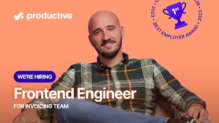 Hiring Frontend Engineer for Invoicing Team [upl. by Aznecniv]