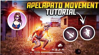 ApelapatoGo Movement Trick Tutorial  Movement Speed Trick  Apelapato Trick  Free Fire  FF [upl. by Naasar]