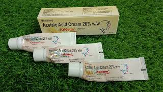 aziderm 20 cream review [upl. by Ymij]