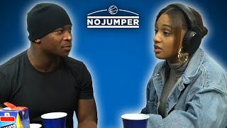 OT Genasis Gets Mad After Feeling Disrespected on No Jumper [upl. by Auqinahc]