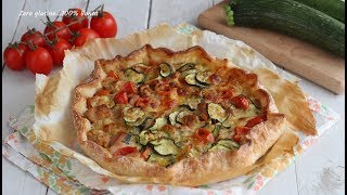 Torta rustica con tonno e zucchine [upl. by Nary]