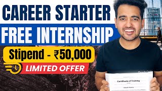 Internshala Career Starter Internships 2024  Work From Home  Online Paid Internships  Students [upl. by Karissa]