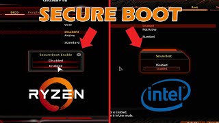 How to Enable Secure Boot on Gigabyte Motherboards  AMD and Intel  Convert MBR to GPT Windows 11 [upl. by Aneladgam]