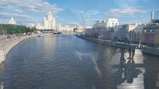 Парящий мост Красная площадь Мы в Москве🤩💯👀 [upl. by Arakawa]