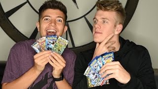 OPENING quotSUPER RAREquot POKEMON CARDS w Preston [upl. by Ibbed]