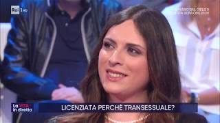 quotLicenziata perché transessualequot  La vita in diretta 17102019 [upl. by Nerreg]