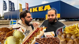 Wir essen ALLES bei IKEA  Köttbullar in Holland [upl. by Denae]