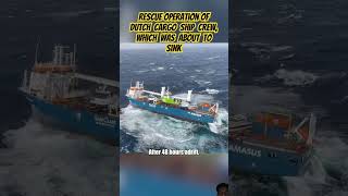 “Dramatic Rescue Dutch Cargo Ship Crew Saved in Extreme Weather in Rough Seas Crew Caught in Storm” [upl. by Eceinal729]