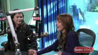 Zendaya and Bella Thornes Radio Disney Take Over with Ernie D [upl. by Fellner765]