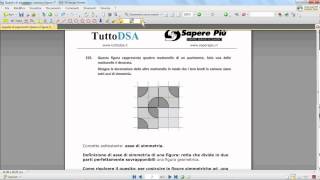 Prova Invalsi Terza Media  Soluzione Esercizio Asse di simmetria  Matematica  Video 5 [upl. by Nerissa595]