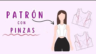 Patrón Básico Con Pinzas  Tutorial [upl. by Nilyahs]