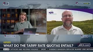 Exports  What do the tariff rate quotas entail [upl. by Jinny]