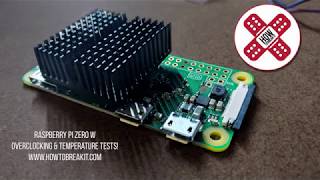 Raspberry Pi Zero W Overclocking And Cooling [upl. by Ailasor]