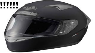 My Sparco X1 Club Helmet Black [upl. by Kennet839]