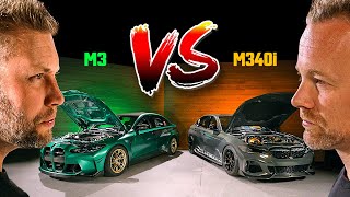 RACING the M3s WORST NIGHTMARE the M340i [upl. by Lawrence]