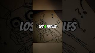 LOS 6 FINALES OCULTOS DEL NUEVO FNAF😱 fnafintothepit [upl. by Orit]