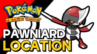 Pokemon Scarlet amp Violet  Pawniard Location [upl. by Anaujat]