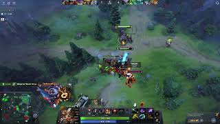 dota2highlightspubgFreeFireplaystationSTEAMldota2 Hero TECHIES today is happy with lion haha [upl. by Itaws]