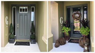 Fall 2018 Sneak Peek and Front Door Makeover [upl. by Emmett]