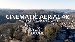 Braunfels Castle Germany 4K DRONE VIDEO with ambient music [upl. by Belloir]