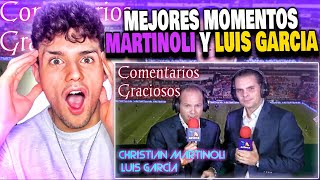 🇪🇸ESPAÑOL REACCIONA a MEJORES MOMENTOS de MARTINOLI y LUIS GARCÍA🇲🇽narradores mexicanos [upl. by Jannery11]