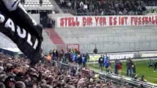 FC St Pauli  FC Hansa Rostock Hells Bells mal anders ohne Südkurve [upl. by Asiralc302]