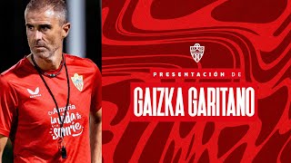 🎥 Presentación de Gaizka Garitano como entrenador de la UD Almería 111023 [upl. by Silda]