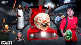 GRANNY  CHOO CHOO CHARLES KA EGG SHORT FILM  ग्रैनी  TRAIN MONSTER HORROR GAME  MOHAK MEET [upl. by Kataway392]