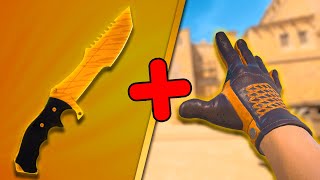 Best BUDGET Knife and Glove Combos in CS2 IN 2024 [upl. by Shandee]