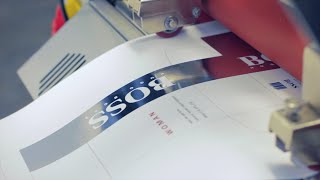 Foiling and Spot UVstyle Print Effects  Matrix Laminating Systems Video [upl. by Zeidman663]