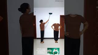 Funny wall painting video Yili Milk Powder Flagship Store Delicious goat milk double enjoyment S [upl. by Ramhaj]