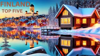 Top 5 Places to Visit in Finland – Your Ultimate Travel Guide [upl. by Jackson940]