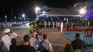 Barbados National Anthem at Independence Anniversary Ceremony and Declaration of the Republic [upl. by Daitzman]