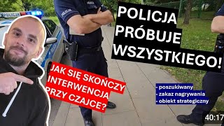 POLICJANCI PRÓBUJĄ OHYDNIE PODEJSC AUDYT OBYWATELSKI  ANALIZA [upl. by Jeni387]