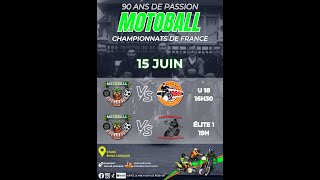 MOTO BALL HOULGATE VS VOUJEAUCOURT 15062024 [upl. by Akired]